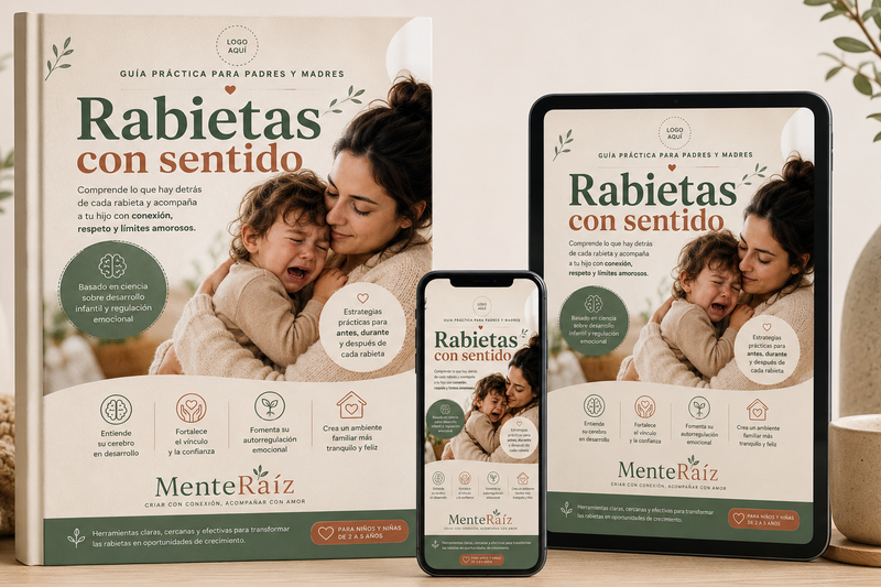 Rabietas con sentido: comprende, acompaña y transforma los momentos difíciles